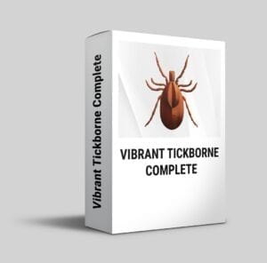 A Box With the Phrase Vibrant Tickbourne Complete