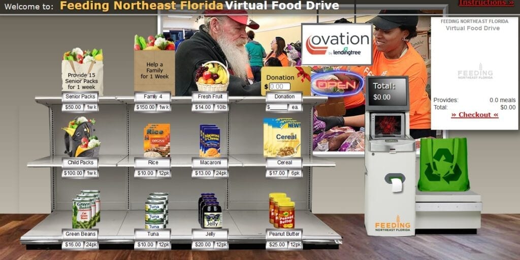 virtual food drive